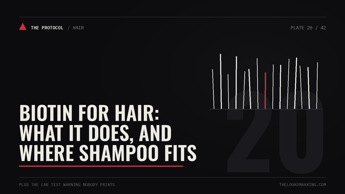 Biotin for Hair: What It Does, and Where Shampoo Fits