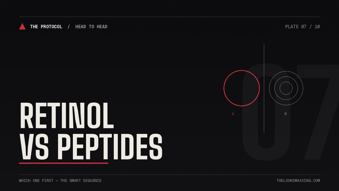 Retinol vs Peptides for Men