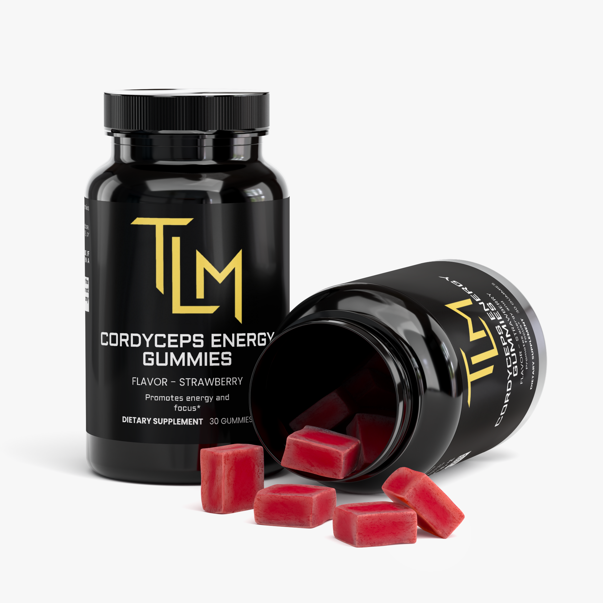 Cordyceps Energy Gummies — LOOKSMAXXING product photo 3