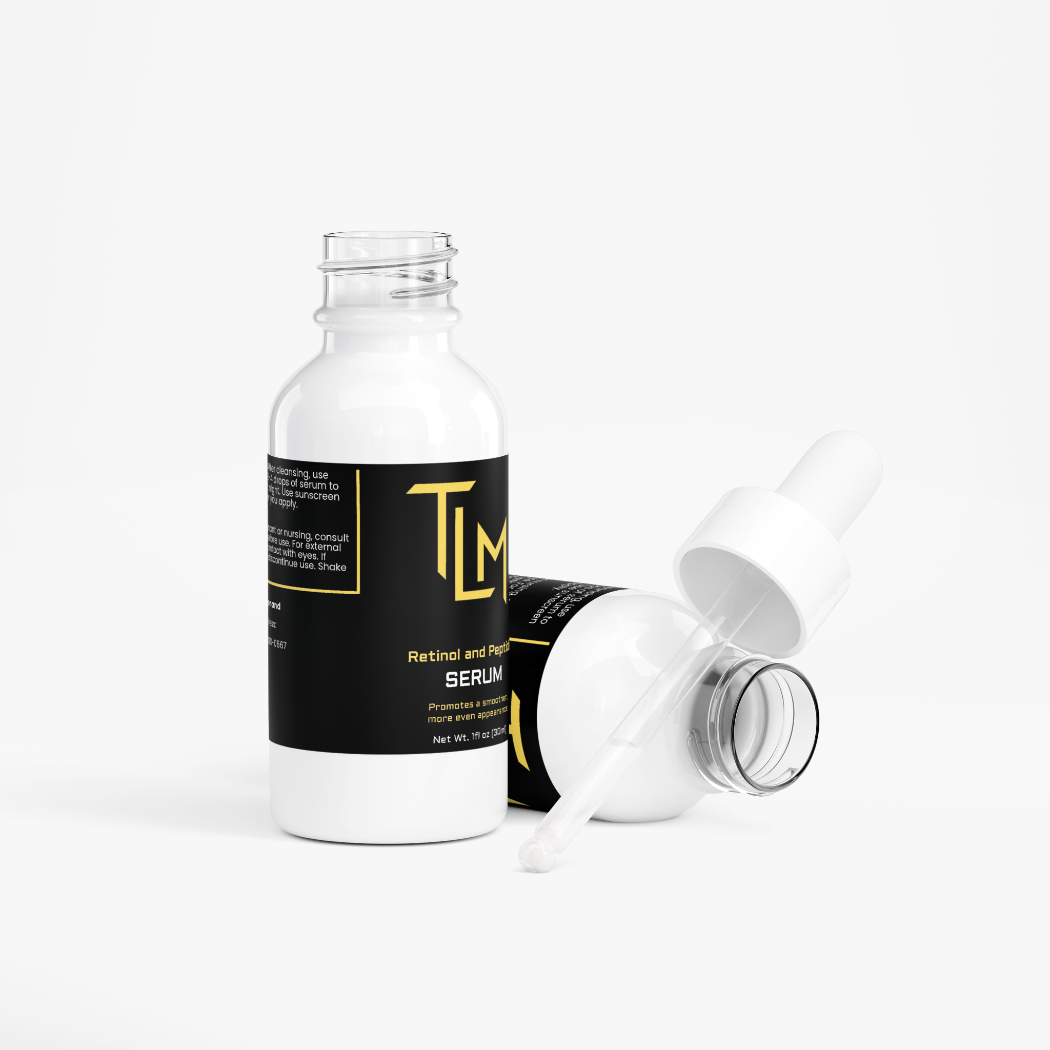 Retinol and Peptide Face Serum - Refresh your skin's appearance overnight
