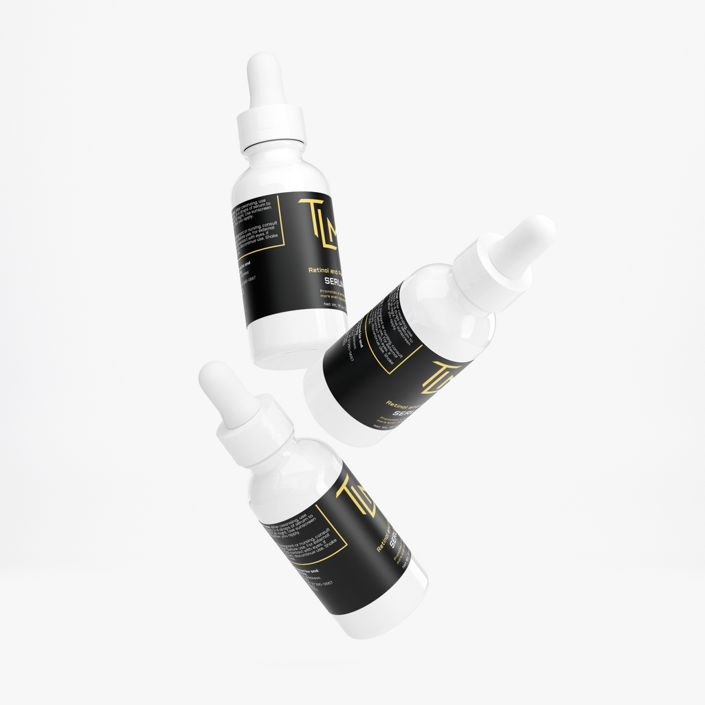 Retinol and Peptide Face Serum - Refresh your skin's appearance overnight